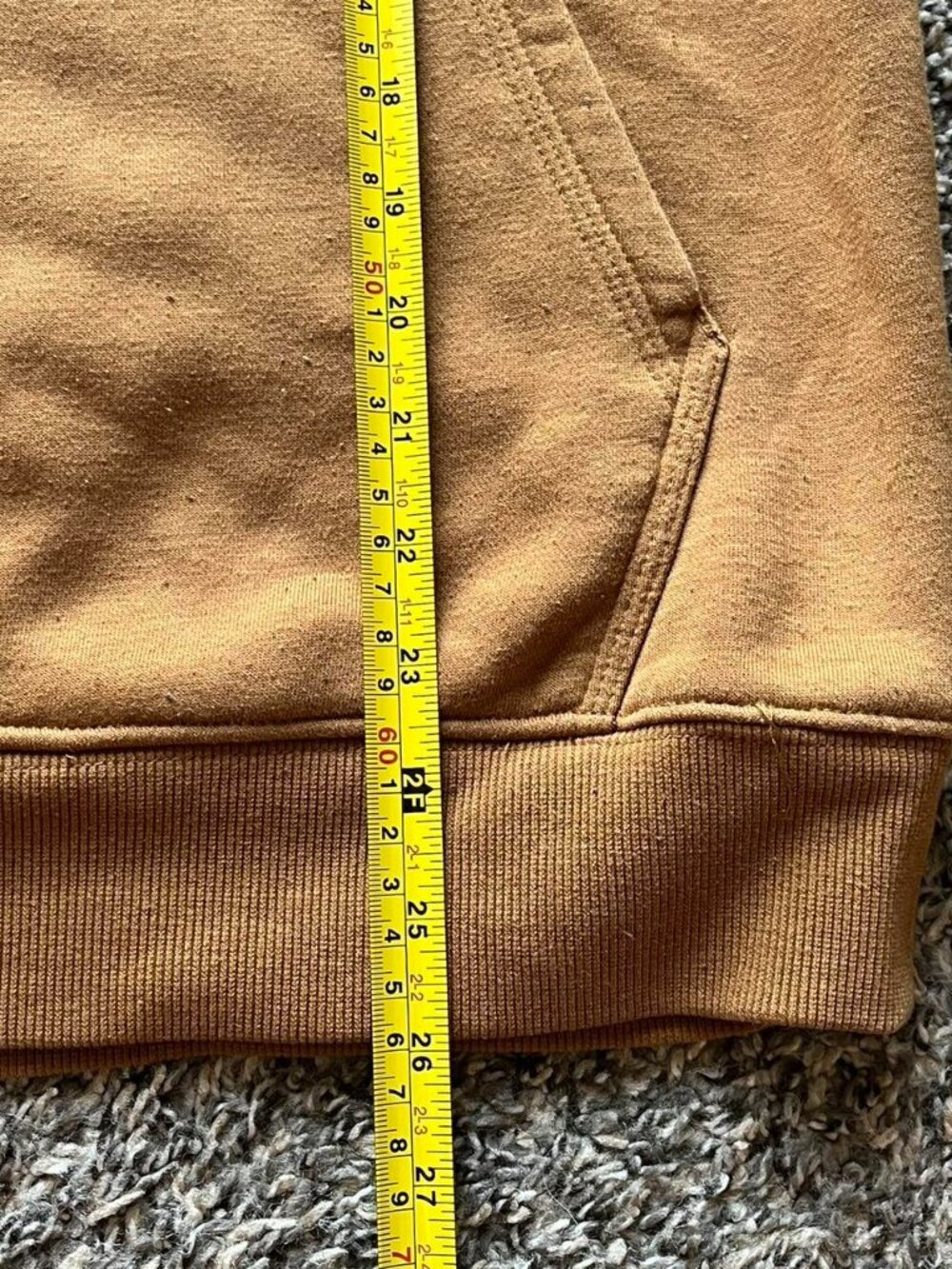 Brahma Tan Hoodie Mens Med Skater Insulated Country Life Casual Streetwear Punk - Picture 6 of 7